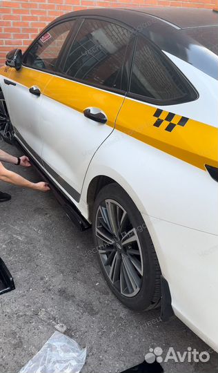 Элероны сплиттер клыки Chery arrizo 8