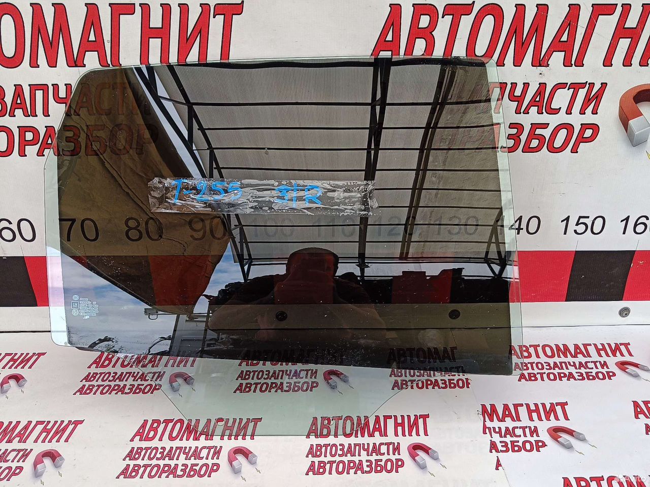 Стекло заднее правое Шевроле Авео Т 255
