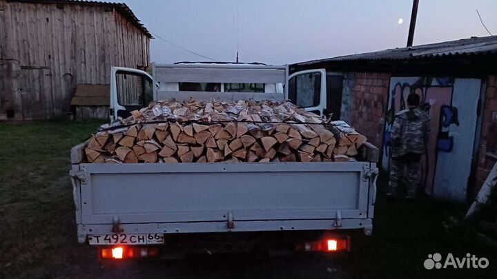 Дрова березовые колотые сухие