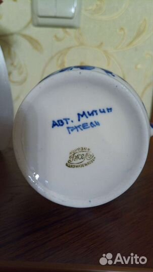 Салфетница гжель новая