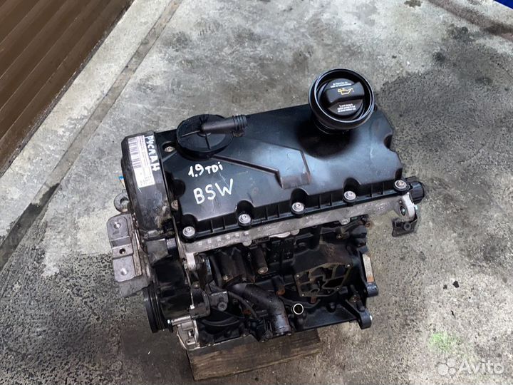 Двигатель BSW 1.9tdi Skoda, Seat, Volksvagen