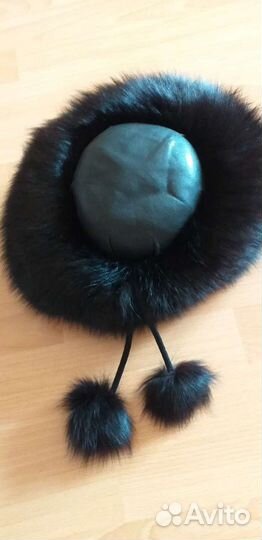 Берет норковый, шапки