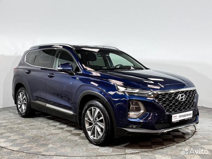 Hyundai Santa Fe 2.2 AT, 2020, 85 439 км