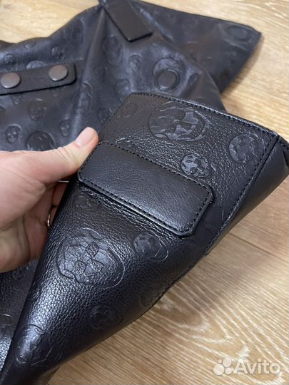 Alexander mcqueen сумка больщая с черепами