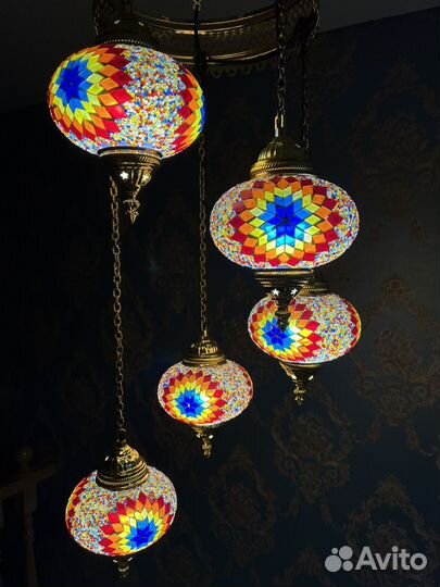 Люстра в восточном стиле