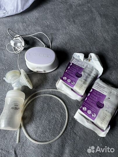 Молокоотсос электрический avent + круг