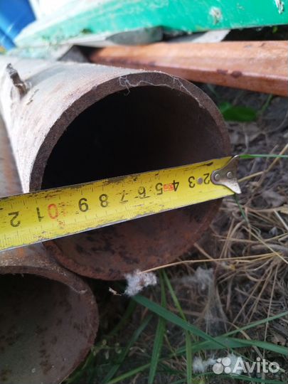 Труба металлическая 100 круглая бу