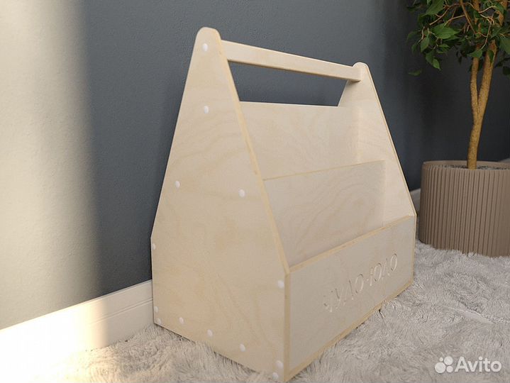 Полка Монтессори на колесиках