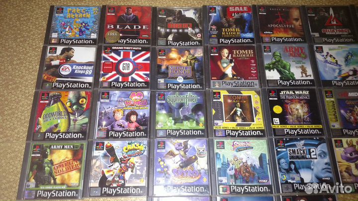 Лицензионные игры для PS1 (PAL)