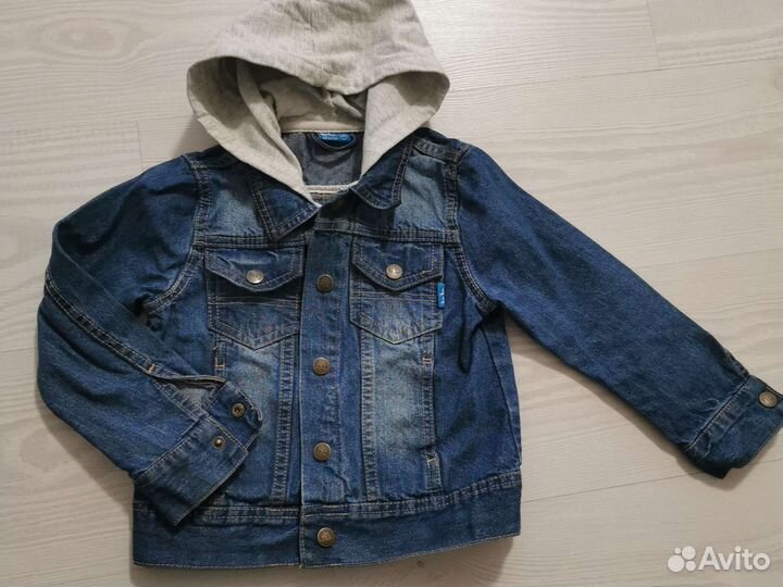 Джинсовая куртка для мальчика