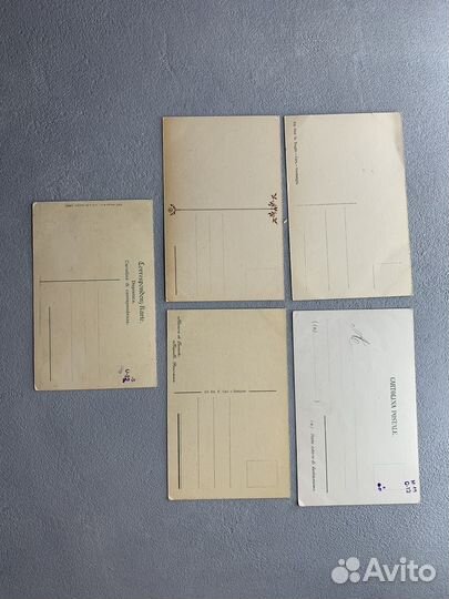 Старинные открытки Европы