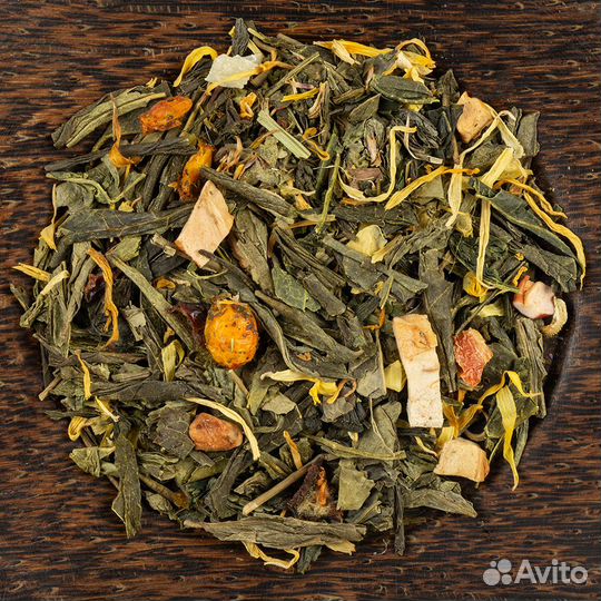 Зеленый чай ароматизированный