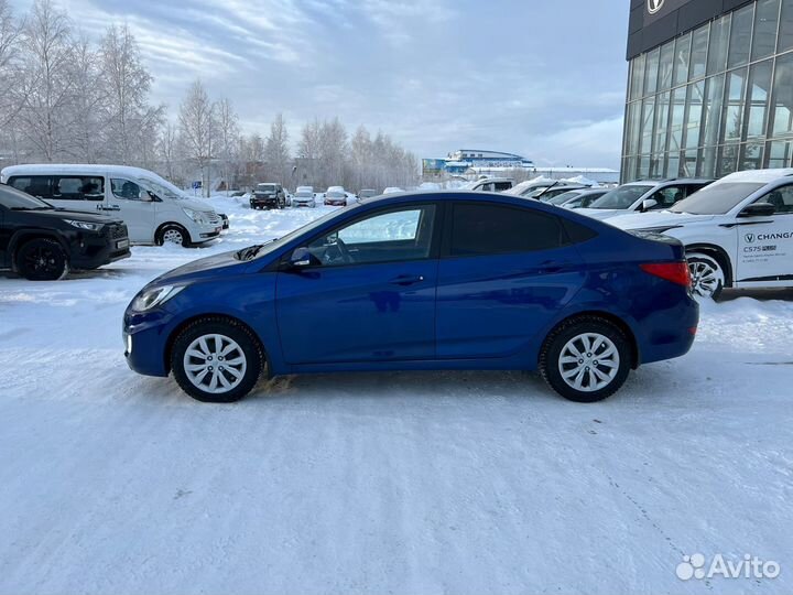 Hyundai Solaris 1.4 AT, 2011, 125 947 км