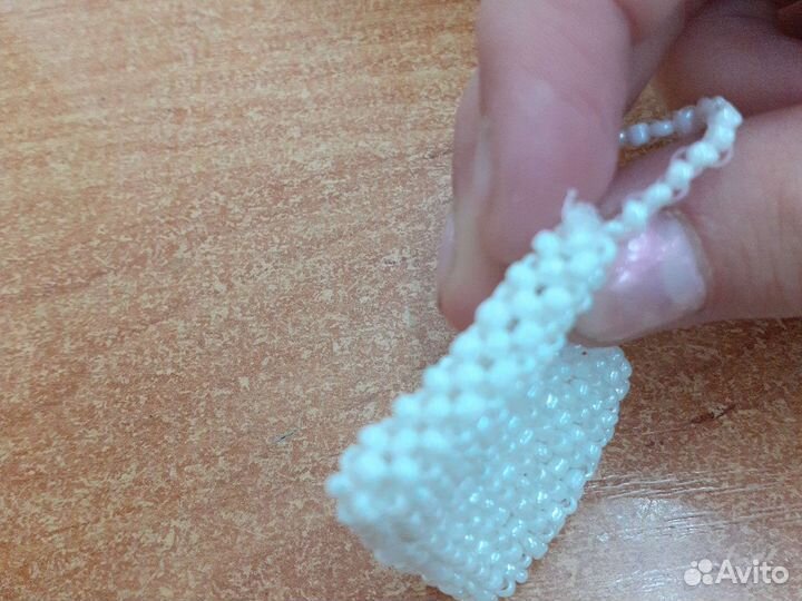 Сумка из бисера ручной работы