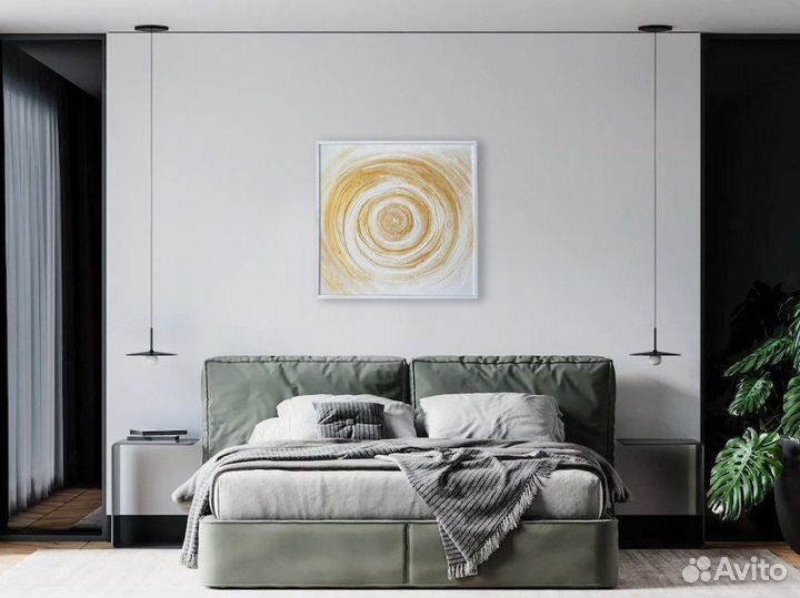 Картина интерьерная объемная текстурная паста