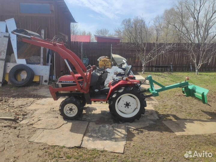 Мини-трактор YANMAR FX175 с КУН, 1990
