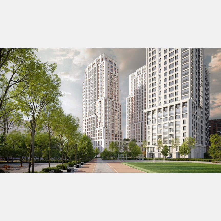 2-к. квартира, 84,3 м², 24/27 эт.