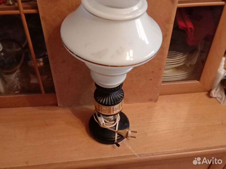 Лампа настольная люстра