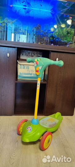 Самокат детский трехколесный бу