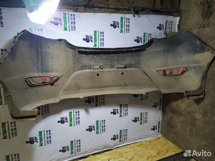 Бампер задний Hyundai Solaris хэтчбек