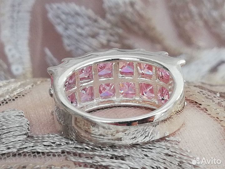 Винтажное серебряное кольцо 925 проба Германия