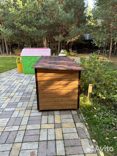 Будка для собаки утепленная