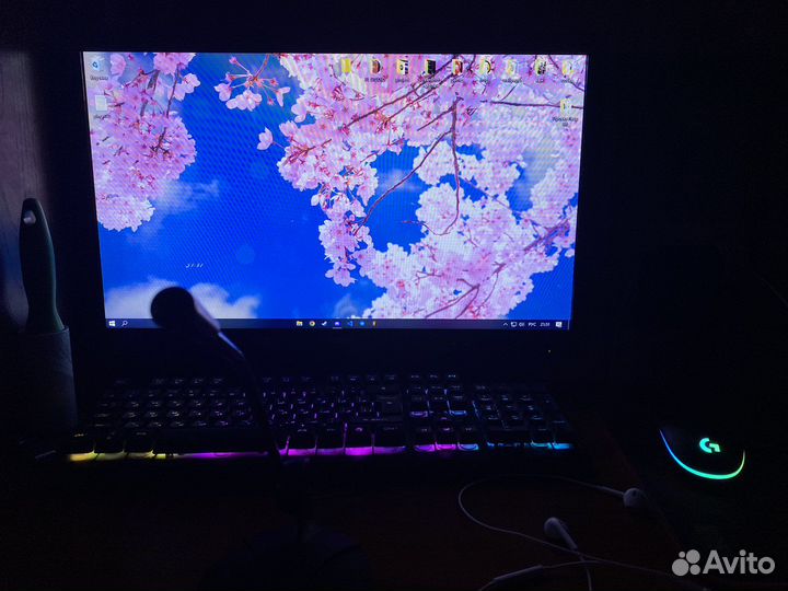 Игровой компьютер i3 10105f без видеокарты