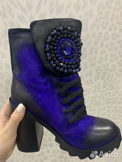 Ботильоны новые натуральные