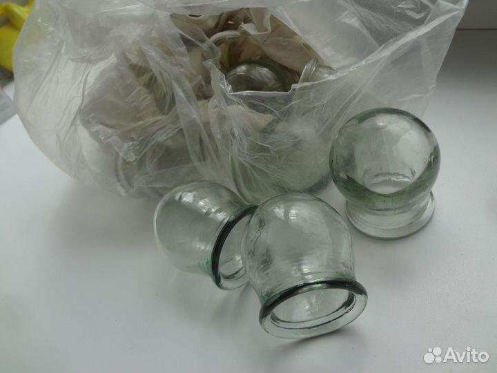 Банки медицинские стеклянные