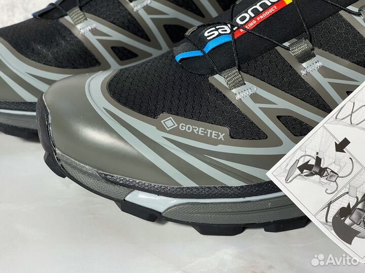 Кроссовки Salomon XT-6 'Black Evening Primrose'