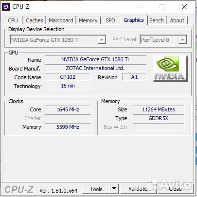 Zotac GTX 1080ti AMP Extreme