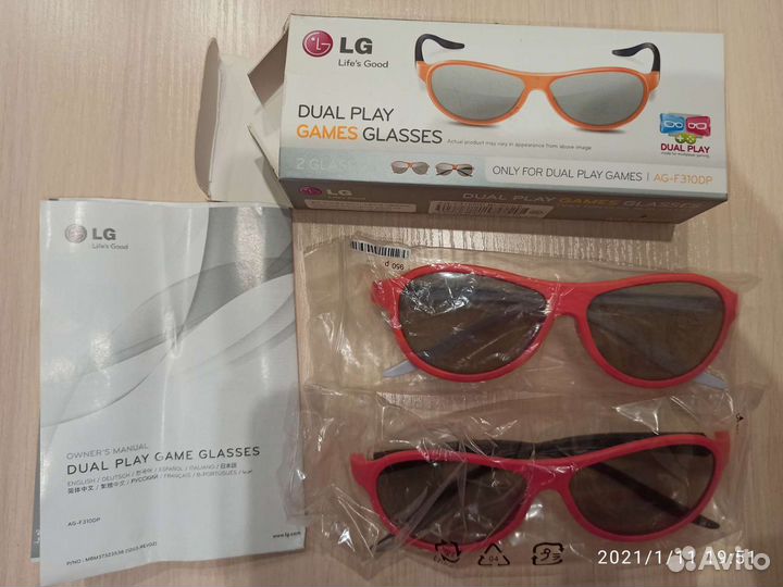 3D очки(dual play)