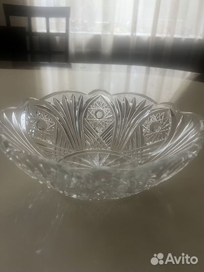 Хрустальная салатница