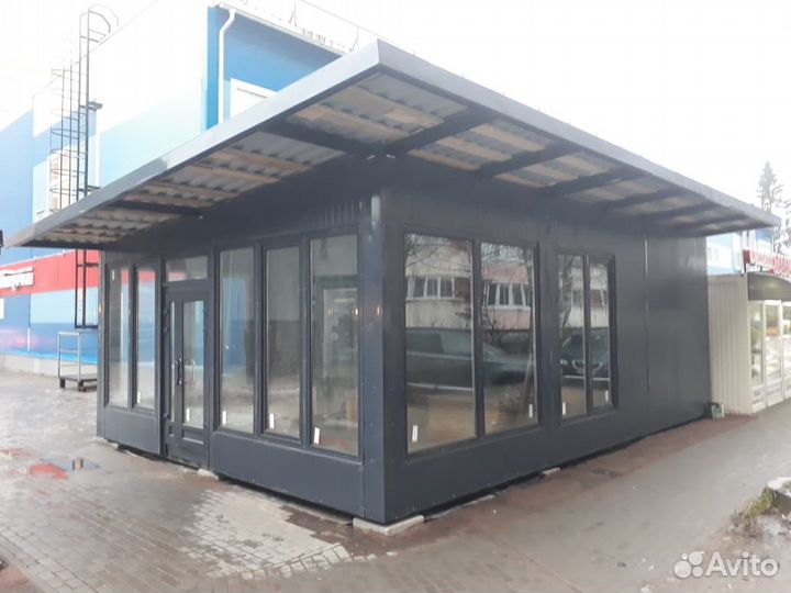 Павильон под кофе, для торговли 9х6,5