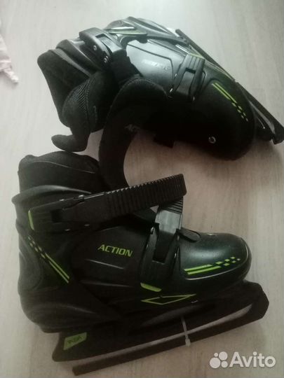 Коньки новые раздвижные