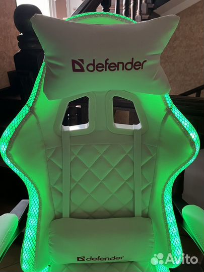 Игровое кресло Defender Rgb для пк