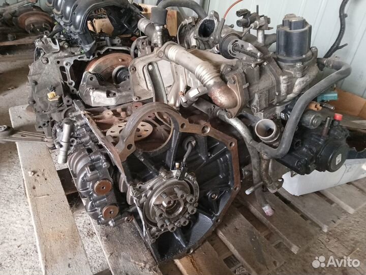 Двигатель мотор на запчасти Actyon New дизель