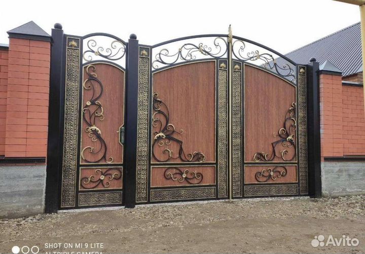 Кованые ворота