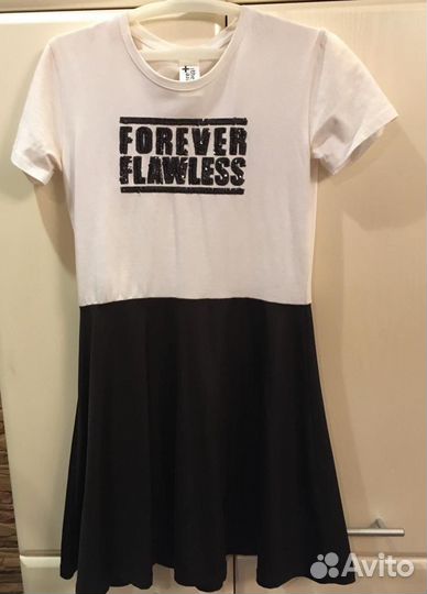 Платье комбинированное стиль «Диско»