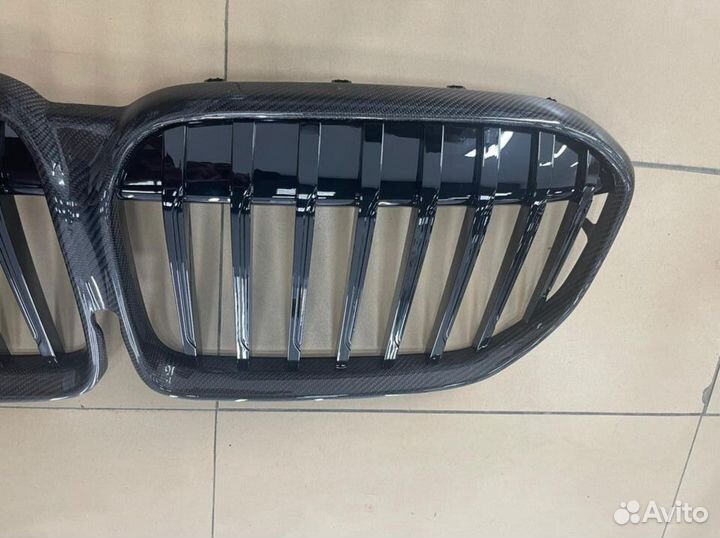 Решетки радиатора Карбон M Bmw G11 G12 Рестайл