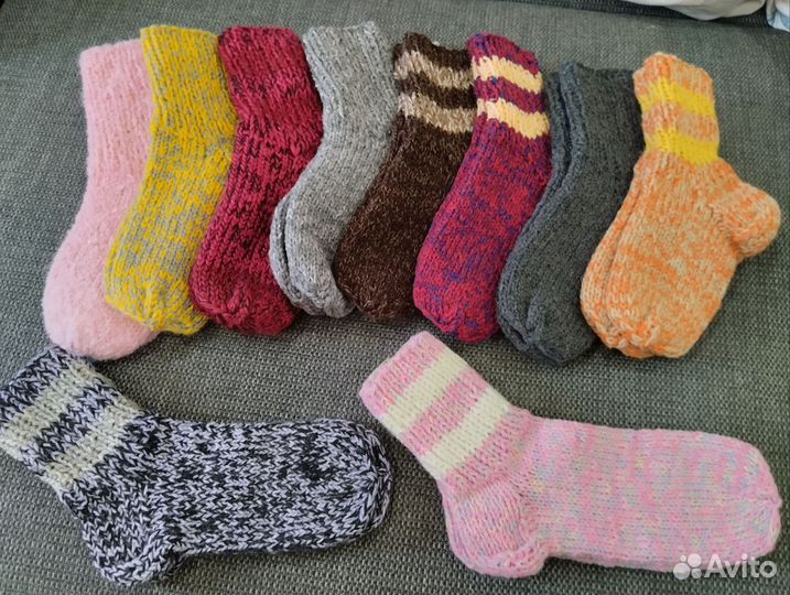 Носки вязаные ручная работа