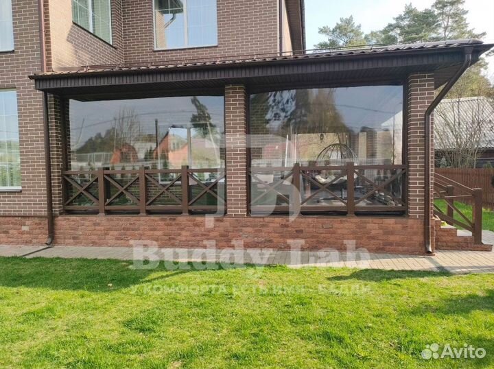 Мягкие окна для беседки