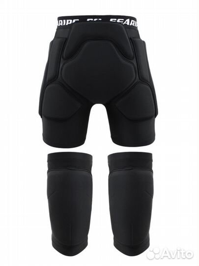 Лыжные сноубордические защита шорты + наколенники