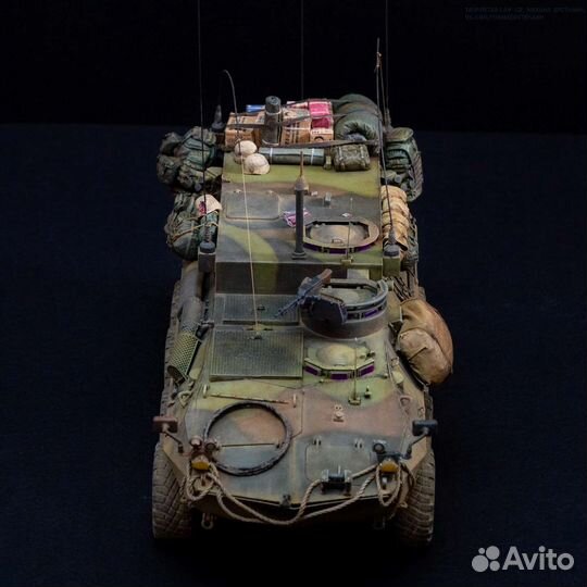 Стендовая модель бронетранспортера LAV-C2