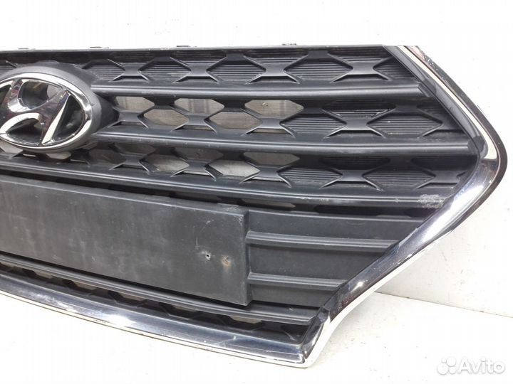 Решетка радиатора Hyundai Solaris 2 HCR 2017