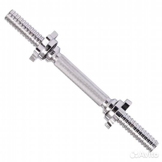 Гриф гантельный Voitto 40 см (железная ручка), d-3