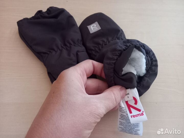 Зимние варежки краги reima 0 р-р