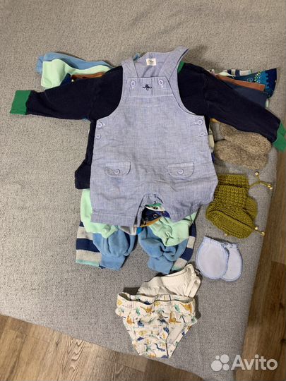 Вещи детские на мальчика 0-1 года