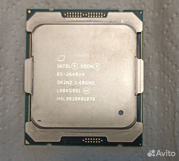 Xeon E5-2640V4