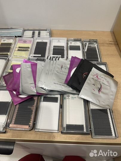 Пинцет для ресниц,ресницы.патчи.цена за все